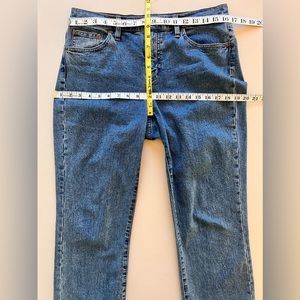 Ralph Lauren Jeans Sz 8 33Wx29.5L Classic Straight Stanton Wash 2% Stretch EUC